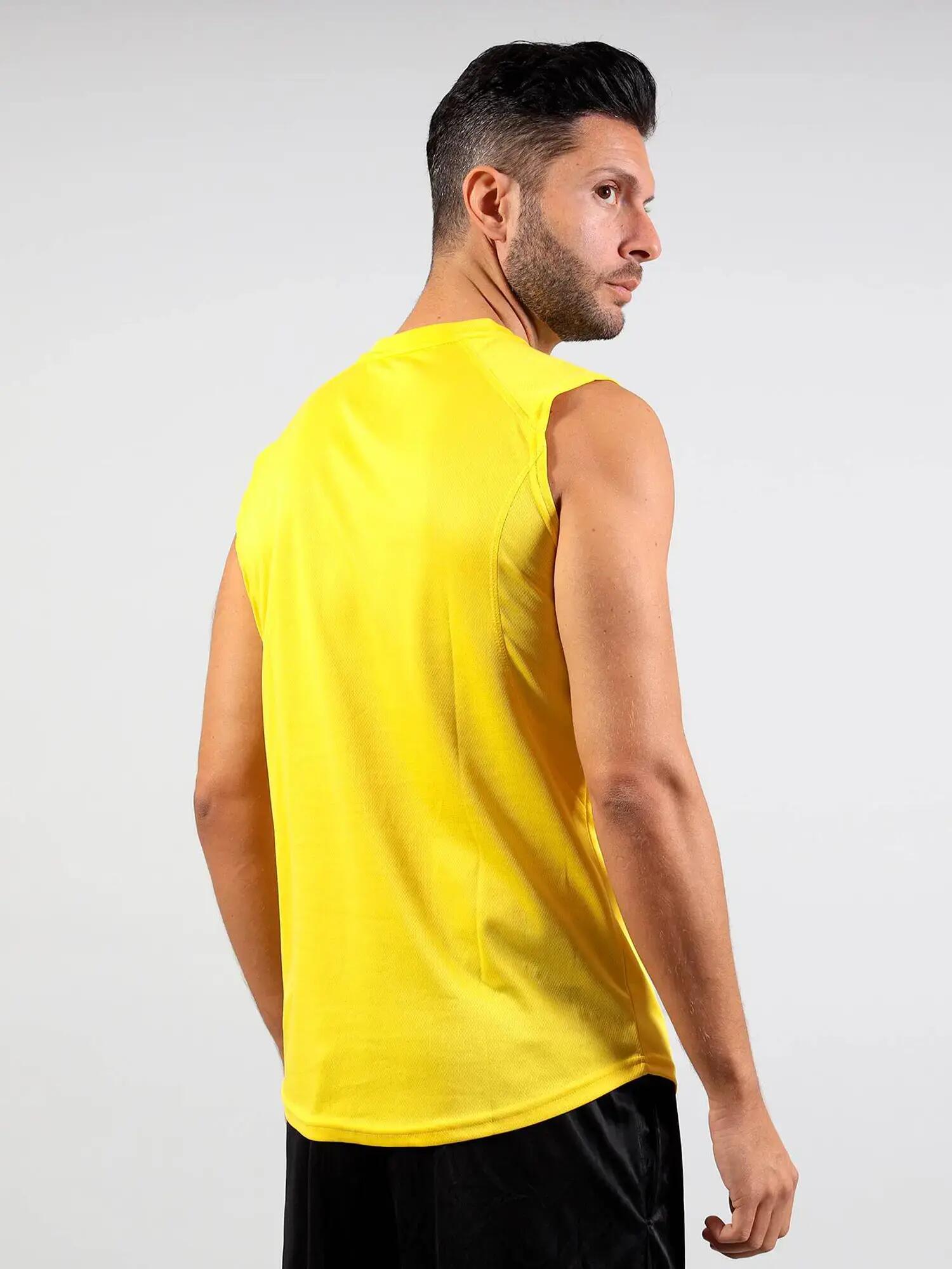 T-shirt uomo givova giallo 3/5