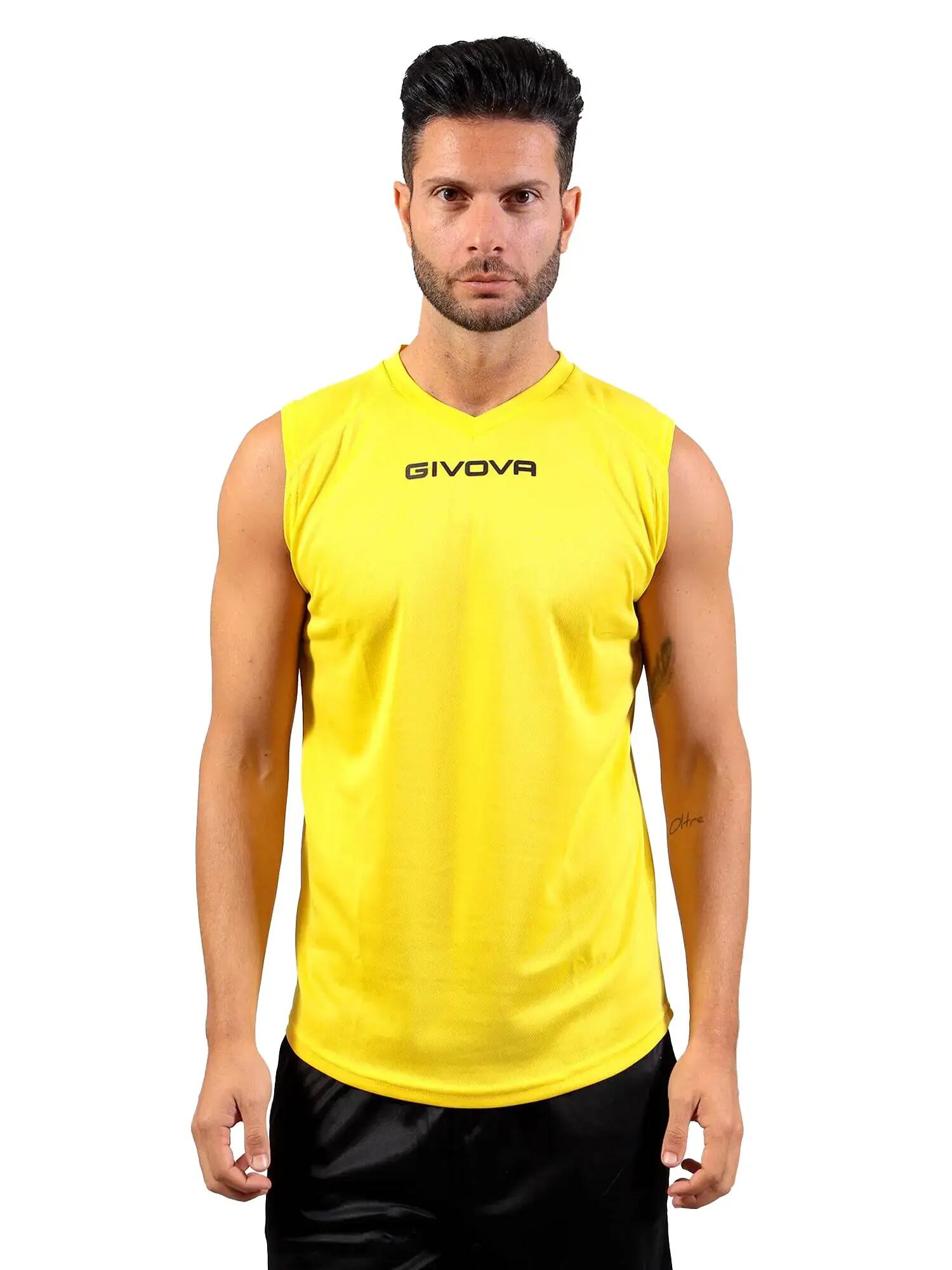 T-shirt uomo givova giallo 2/5