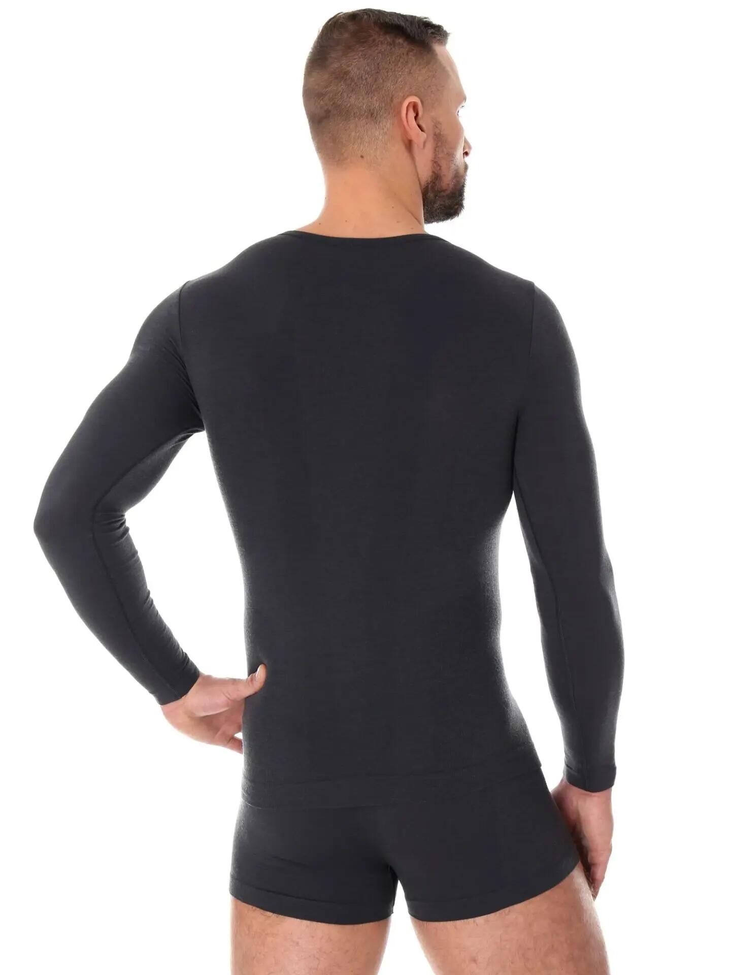 COMFORT WOOL Férfi hosszú ujjú merinó gyapjú aláöltözet felső 2/7