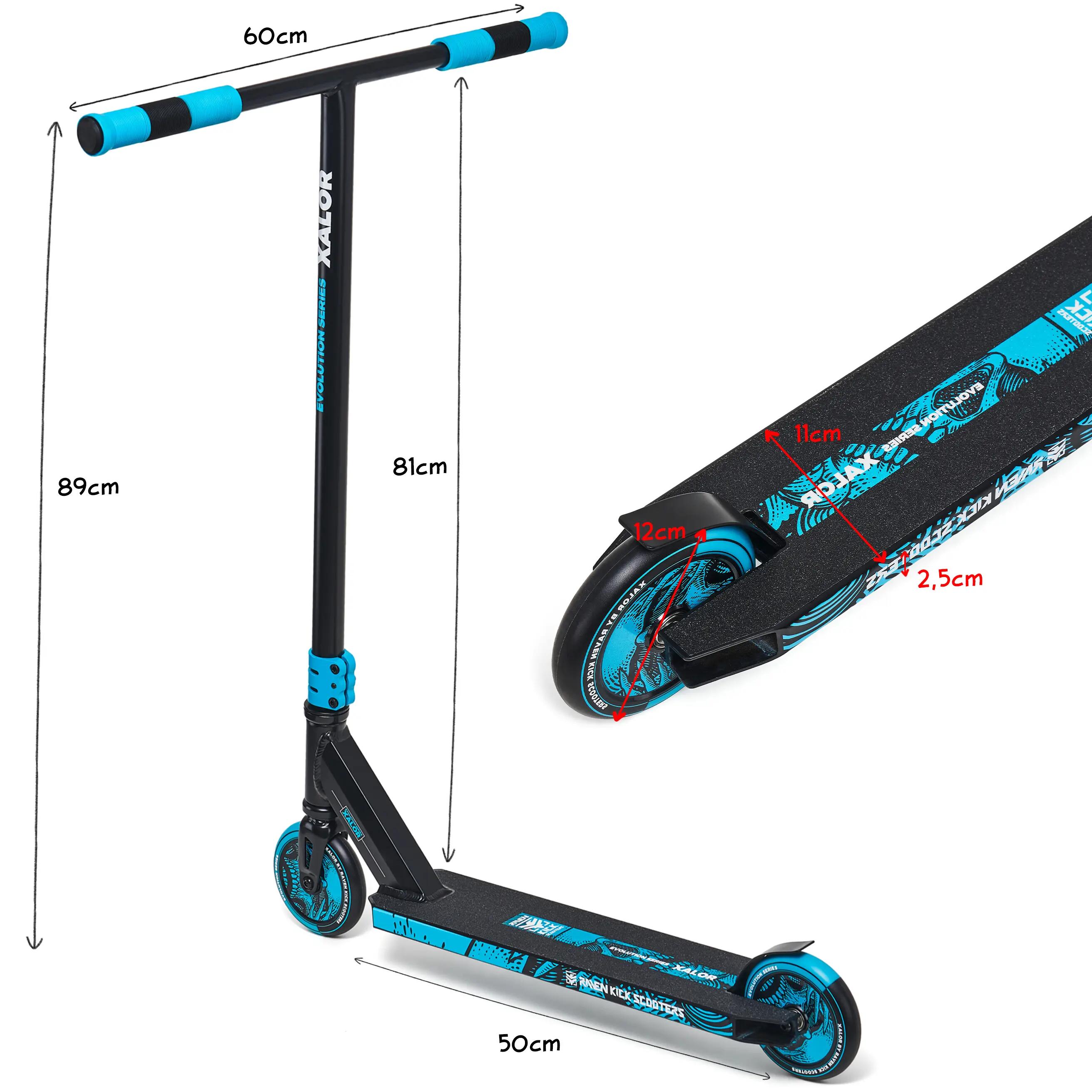 Trottinette freestyle Evolution Xalor HIC 2/11