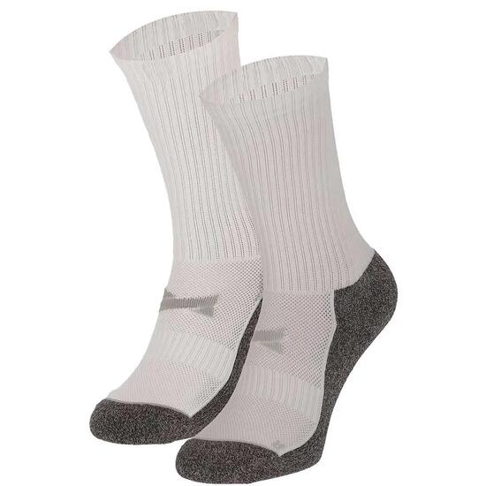 Chaussettes Grip Football Pro - 2 paires - Blanc
