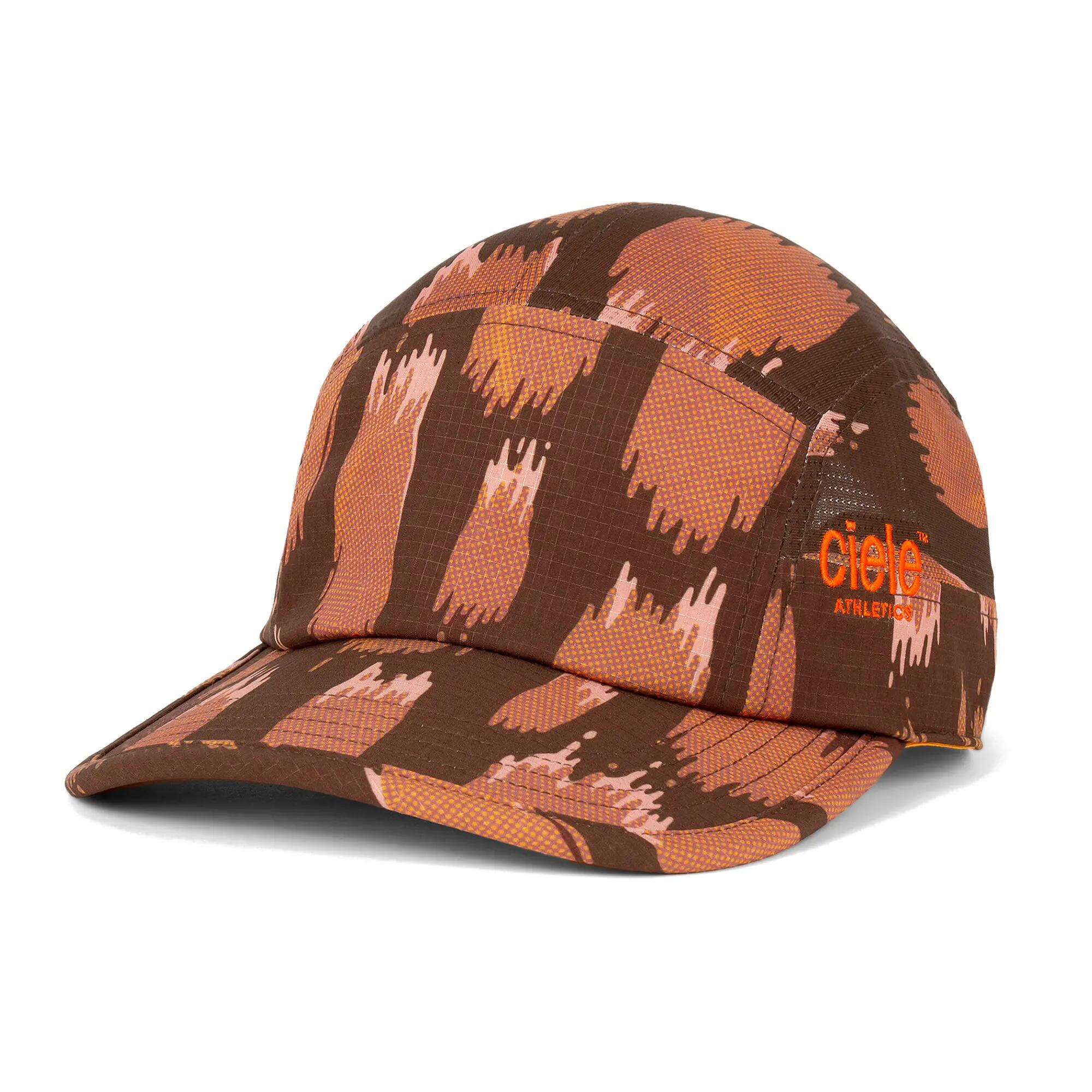 Cappellino con visiera Ciele Athletics GOCap Field AllOverPrint Cheetah oak 7/7
