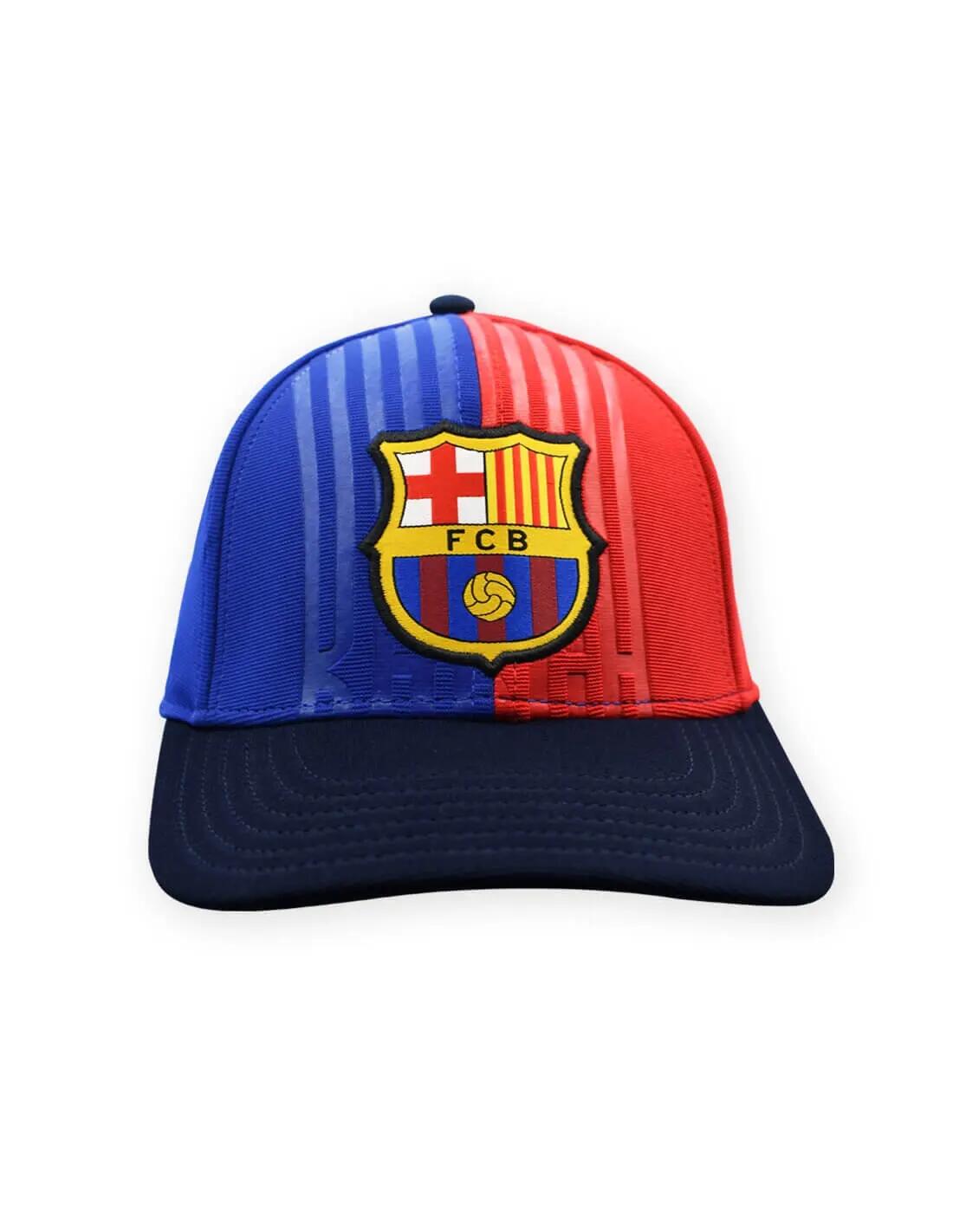 Gorra FC Barcelona Adulto Azulgrana con Escudo 2/4
