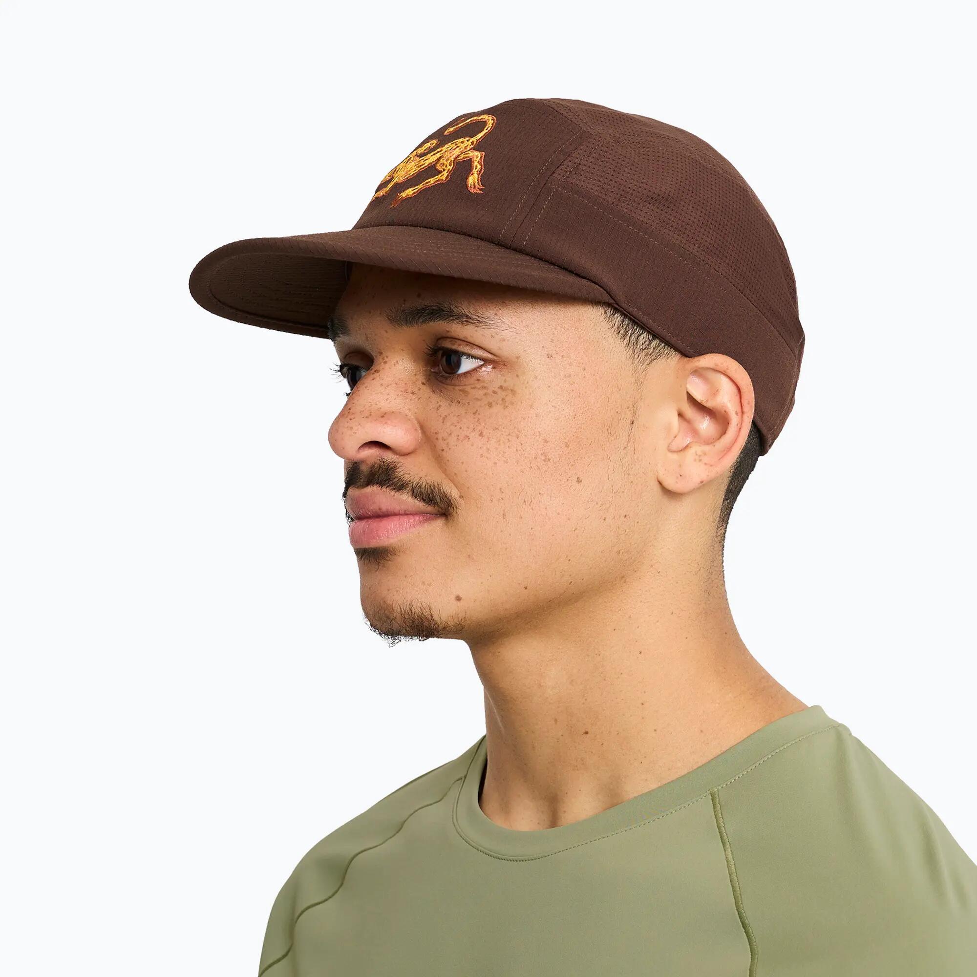 Cappellino con visiera Ciele Athletics GOCap Field Cheetah oak 5/7