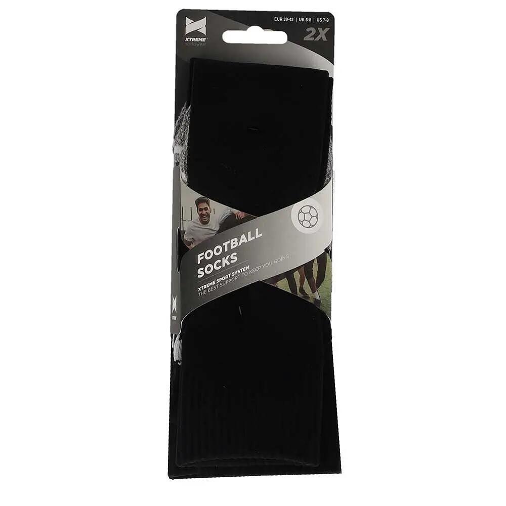 Medias de Fútbol Pro - 2 pares - Negro 5/5