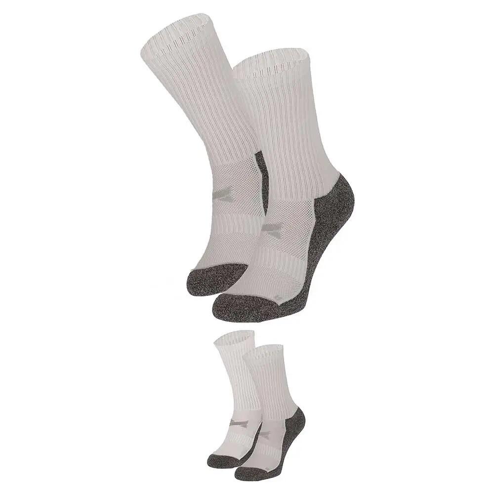 Chaussettes Grip Football Pro - 2 paires - Blanc 4/5