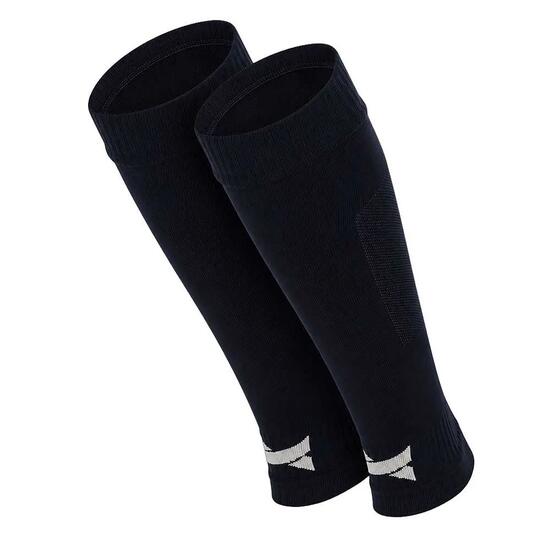 Chaussettes de Football Sans Pieds Pro - 2 paires - Bleu Marine