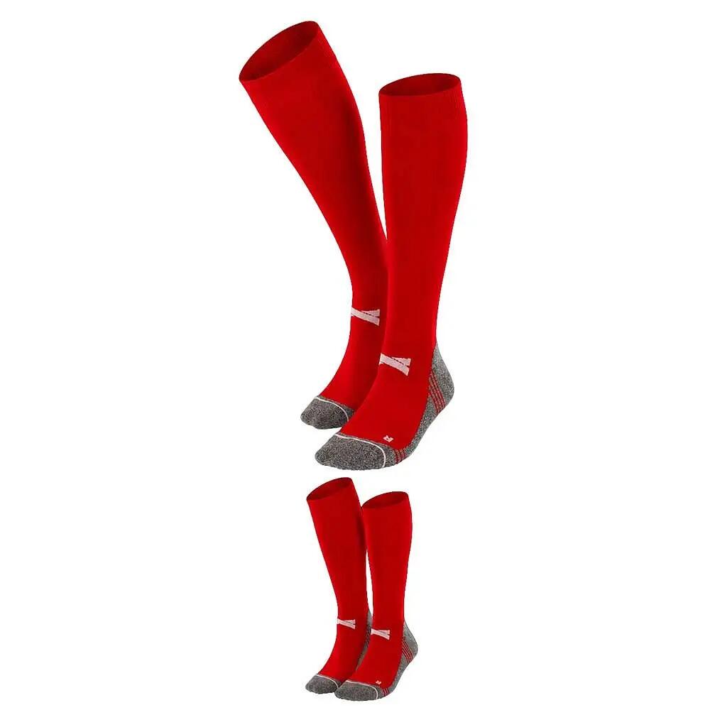 Medias de Fútbol Pro - 2 pares - Rojo 4/5