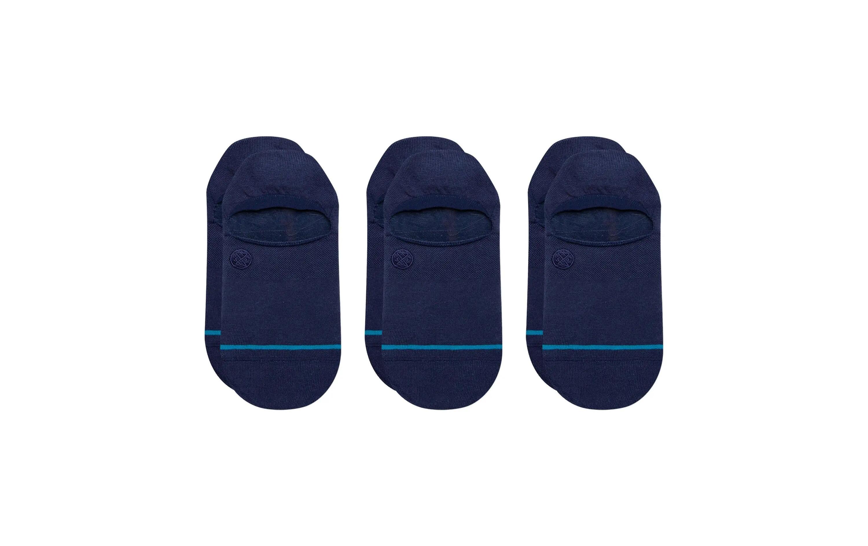 STANCE Icon No Show Socken Dark Navy 3er-Pack 2/2