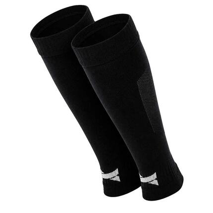 Chaussettes de Football Sans Pieds Pro - 2 paires - Rouge