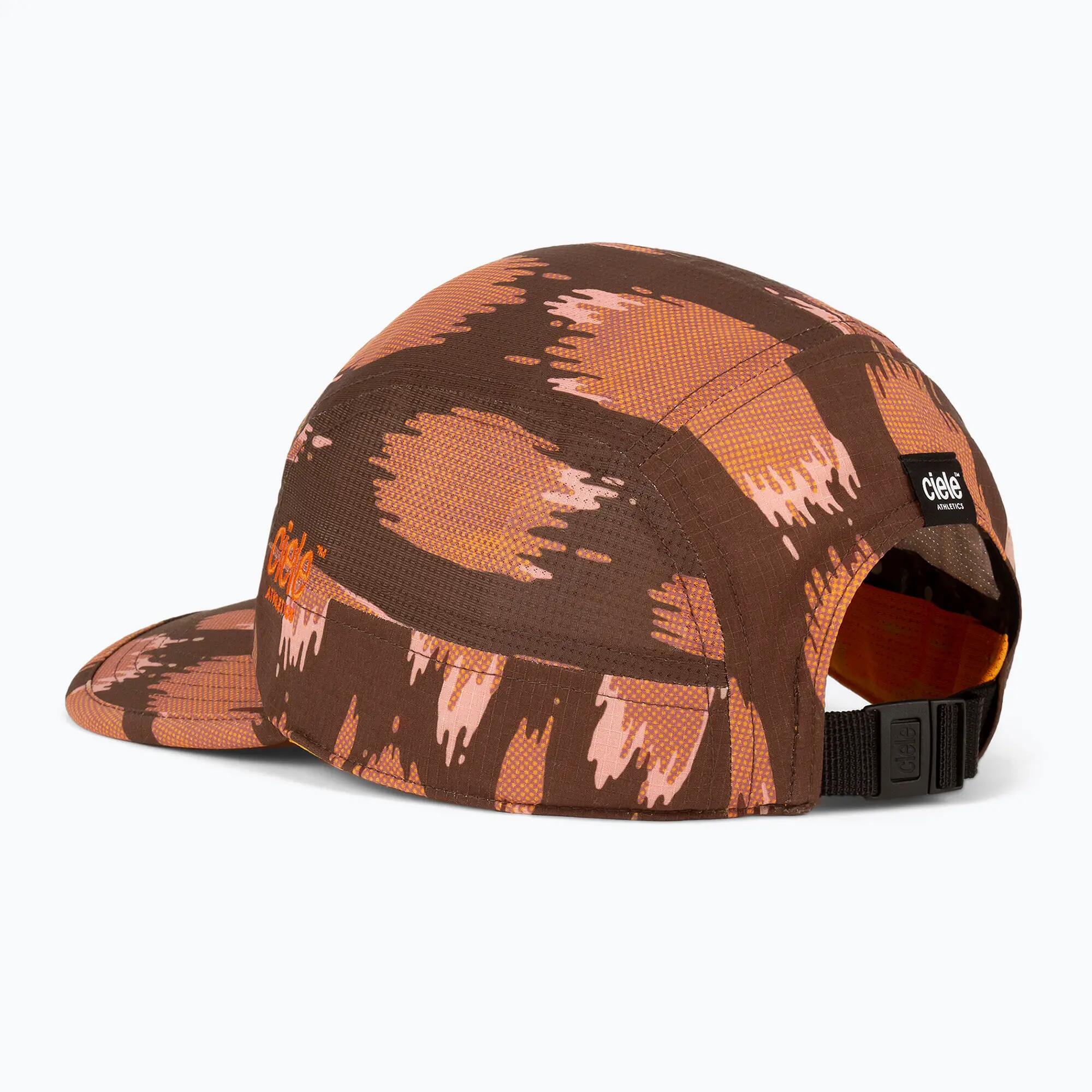 Cappellino con visiera Ciele Athletics GOCap Field AllOverPrint Cheetah oak 2/7