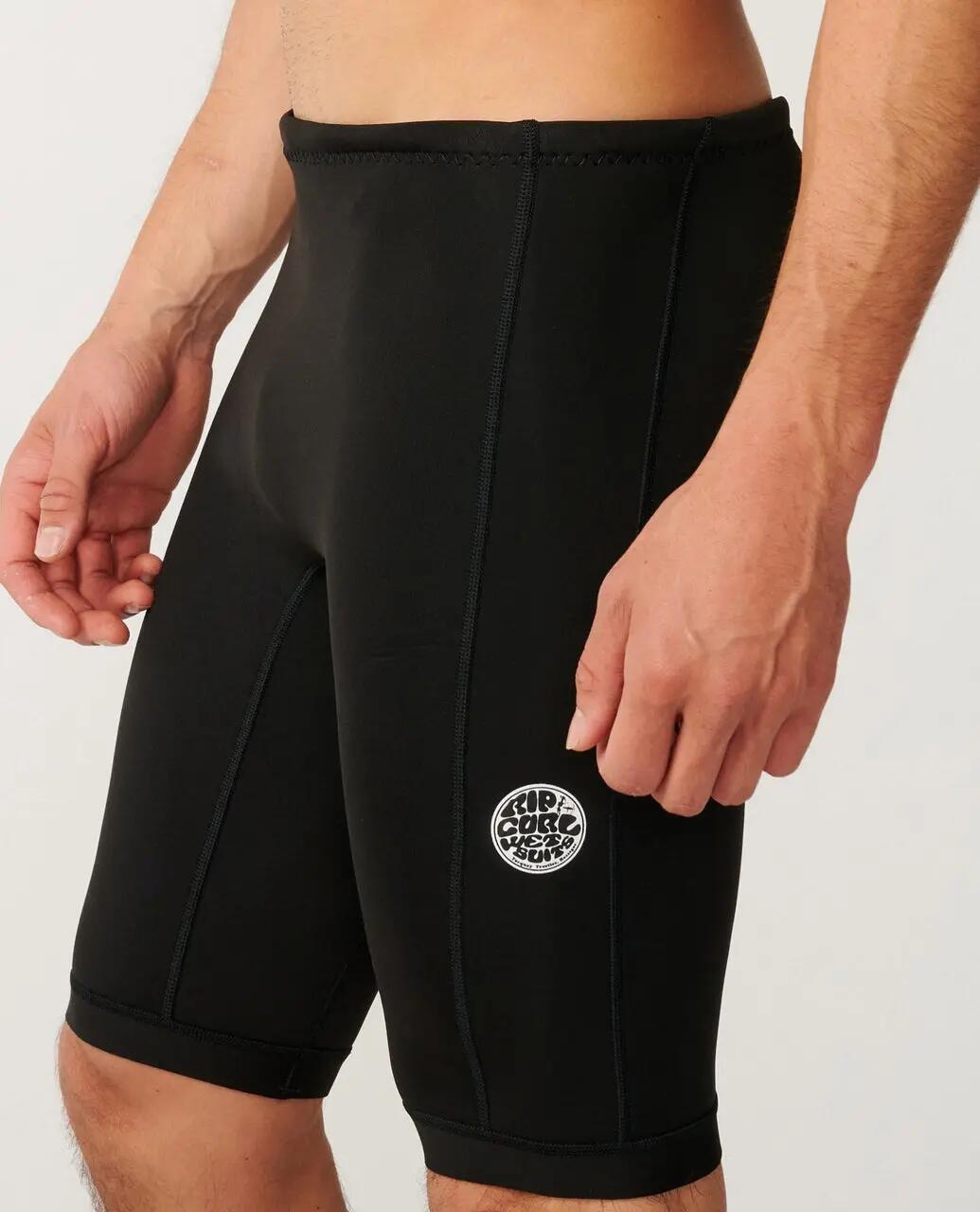 Short in neoprene da surf Uomo Dawn Patrol 1 mm - Noir 5/5