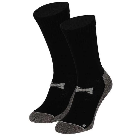 Chaussettes Grip Football Pro - 2 paires - Noir