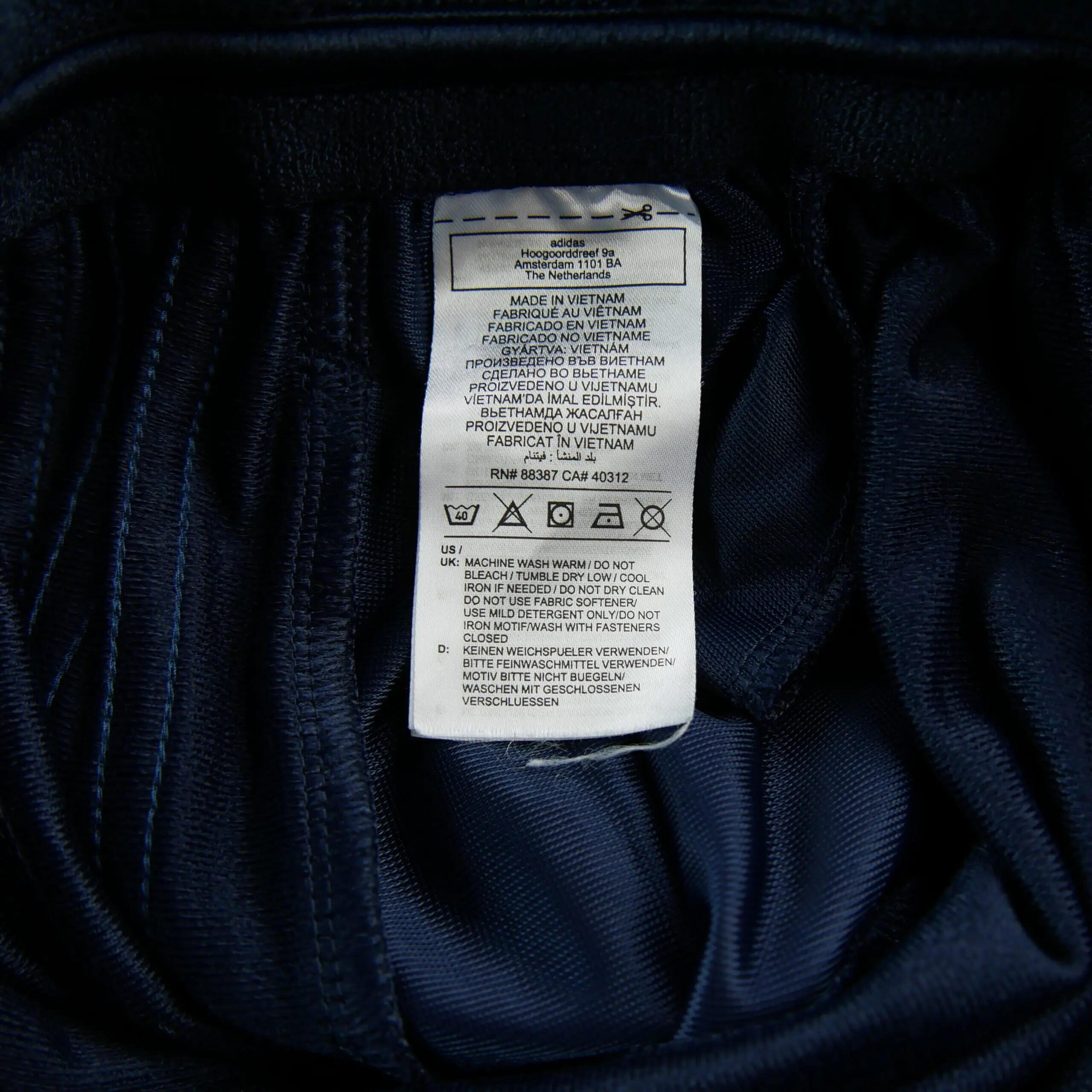 Tweedehands - Adidas jogging heren 3-Stripes broek - Als nieuw 6/8
