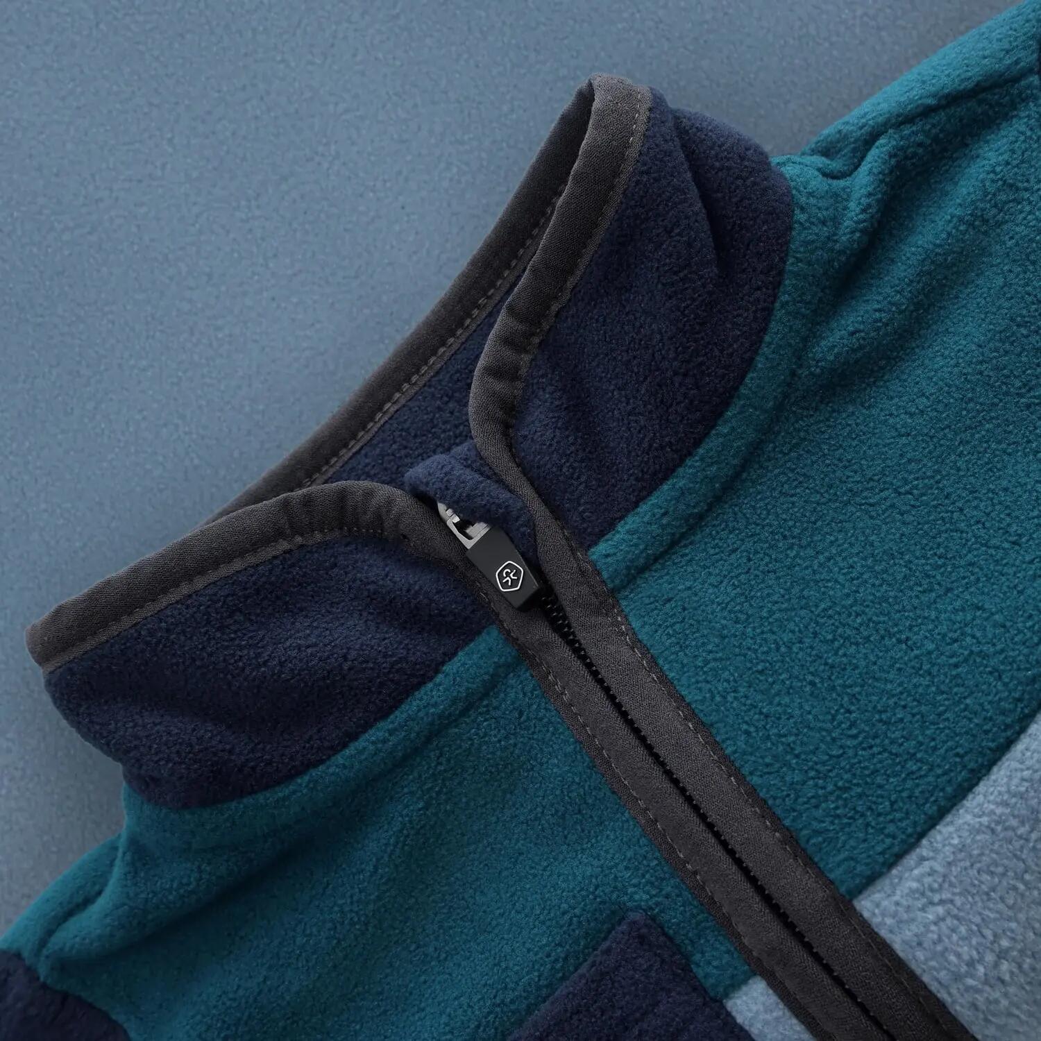 Baby Fleecejacke Windward Blue 3/3
