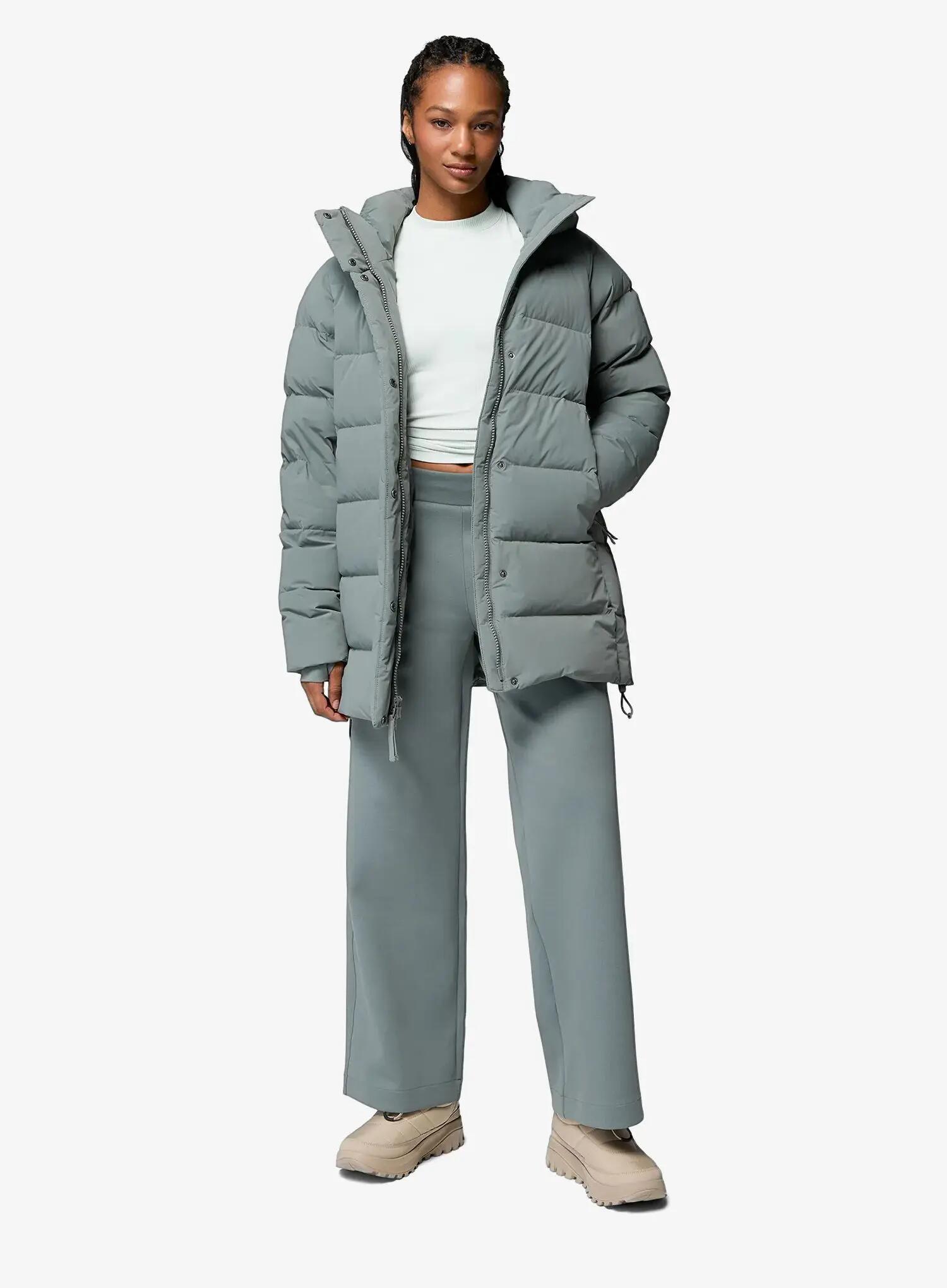 Kurtka puchowa damska Columbia Amaze Puff Mid Hooded Jacket 2/7
