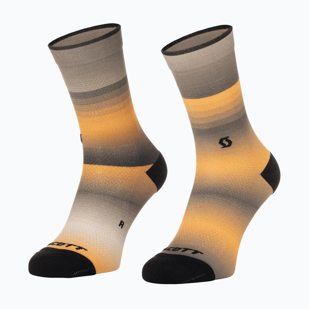 SCOTT Gradient Stripes Crew Socks