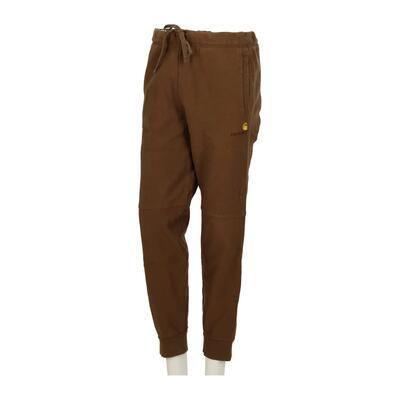 Tweedehands - heren joggingbroek met wijde pasvorm bruin - zeer goede staat