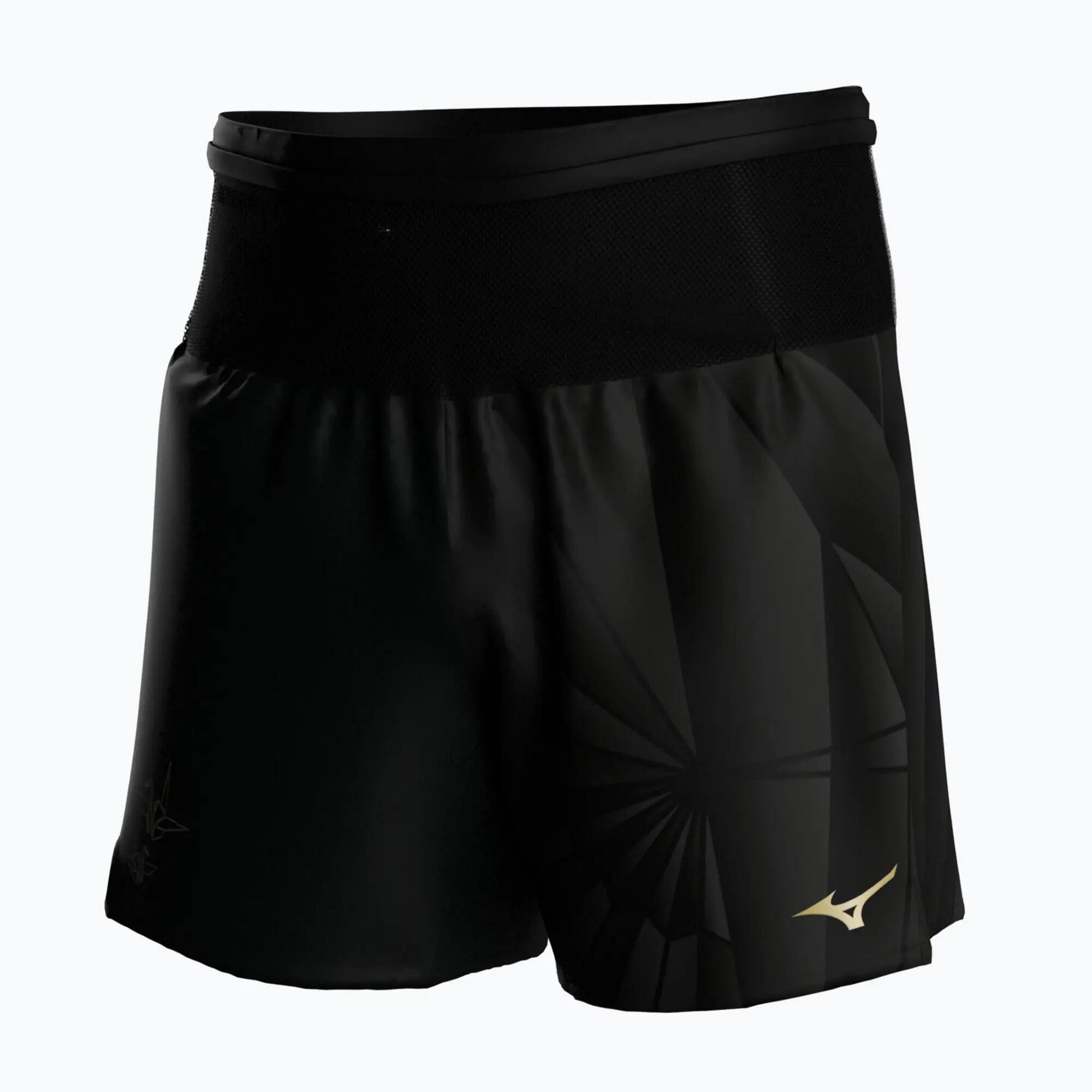 Spodenki do biegania męskie Mizuno Active Graphic Multi Pocket 7 3/4