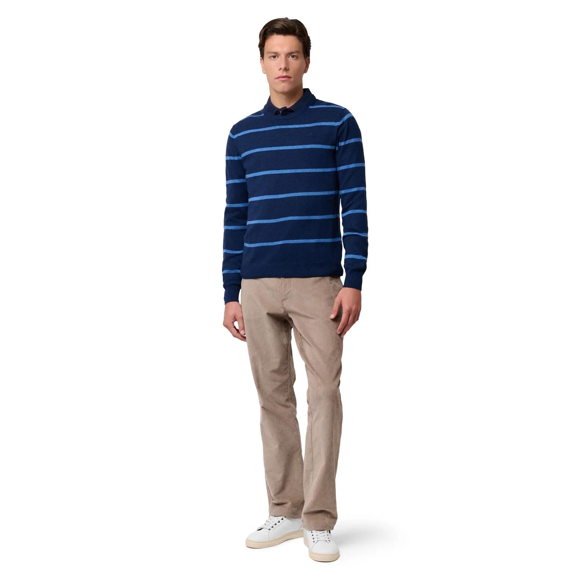Pull pour homme bleu pour lifestyle 6/6