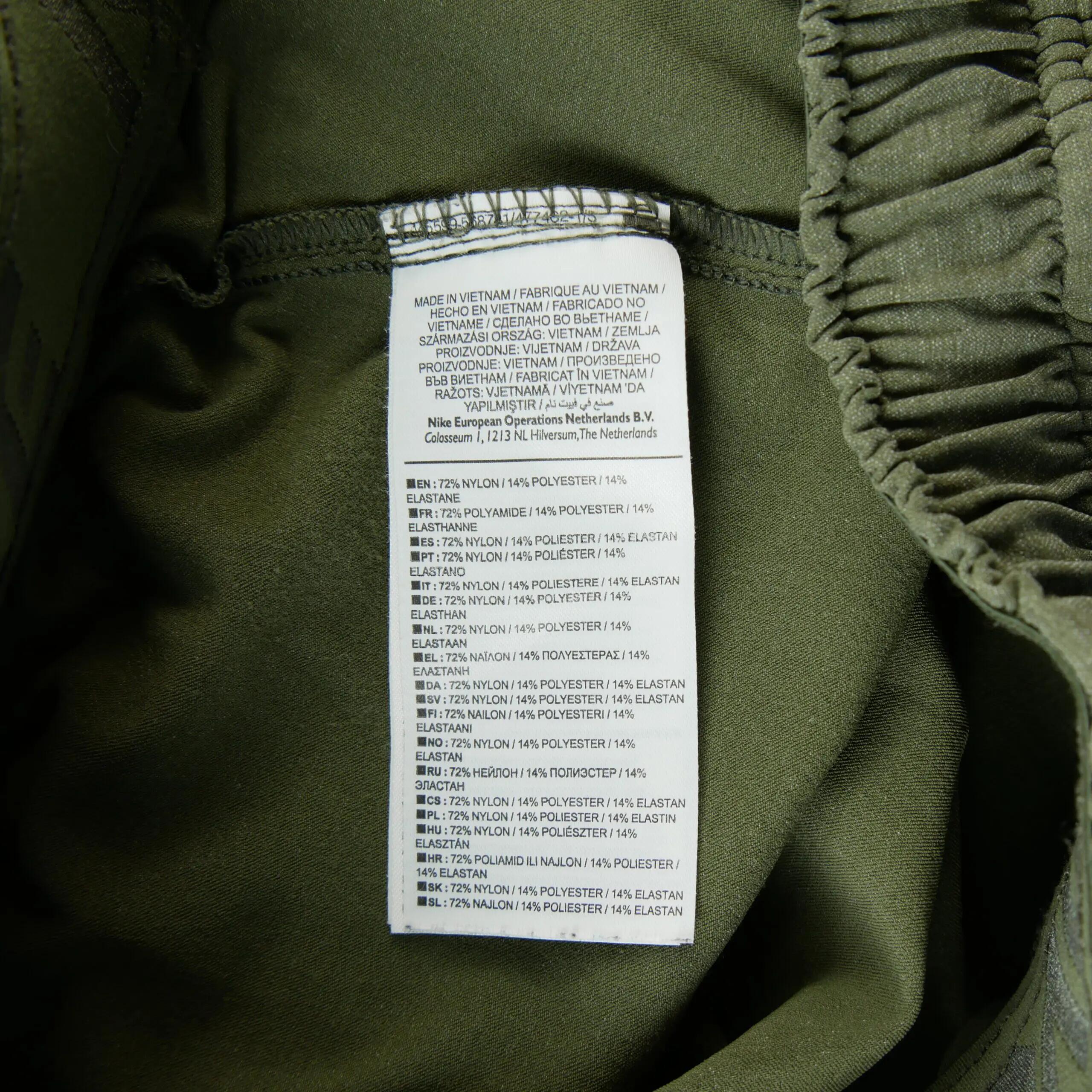 Tweedehands - Heren joggingbroek Tech Woven Pant kaki - Goede staat 8/9