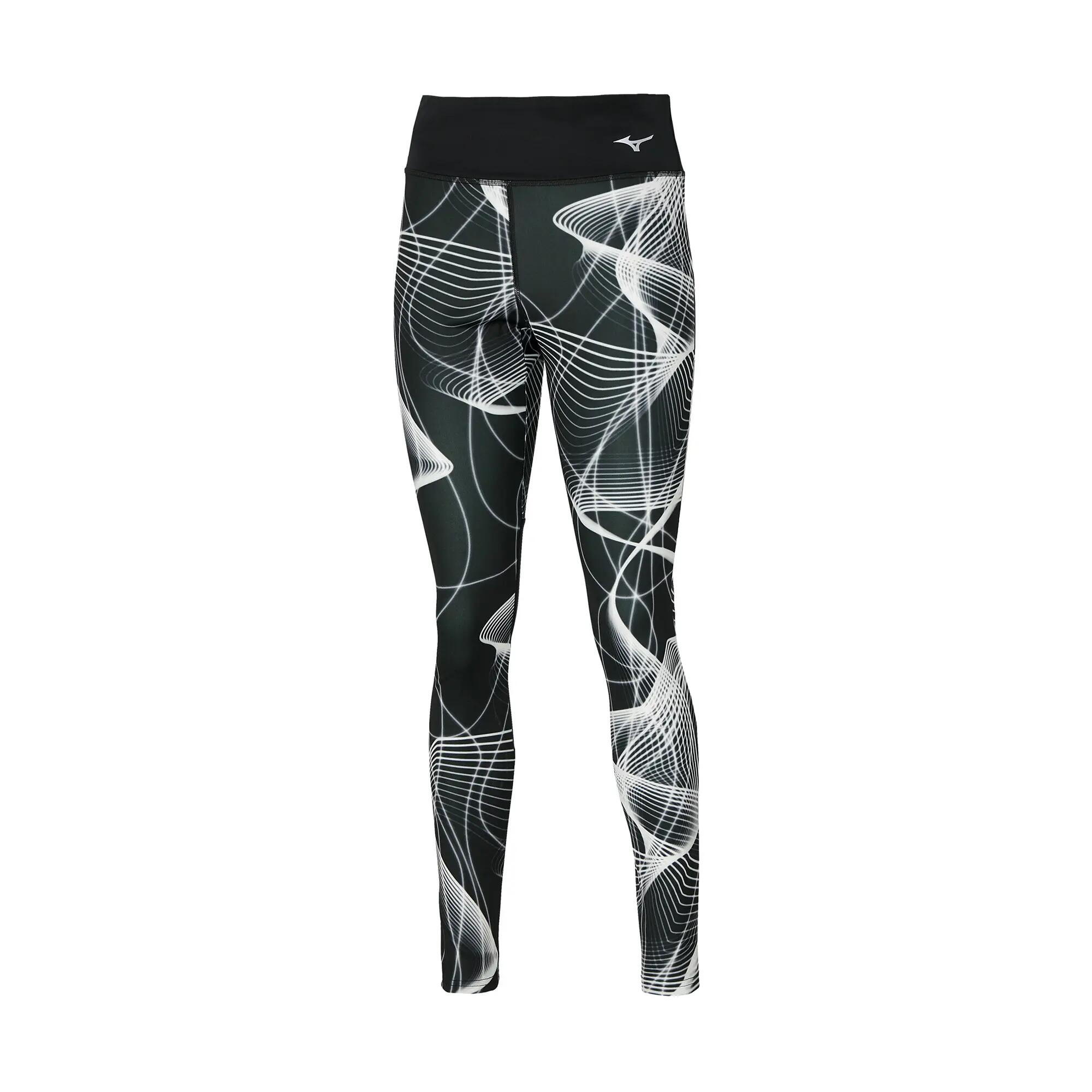 Legginsy damskie do biegania Mizuno Printed 3/3