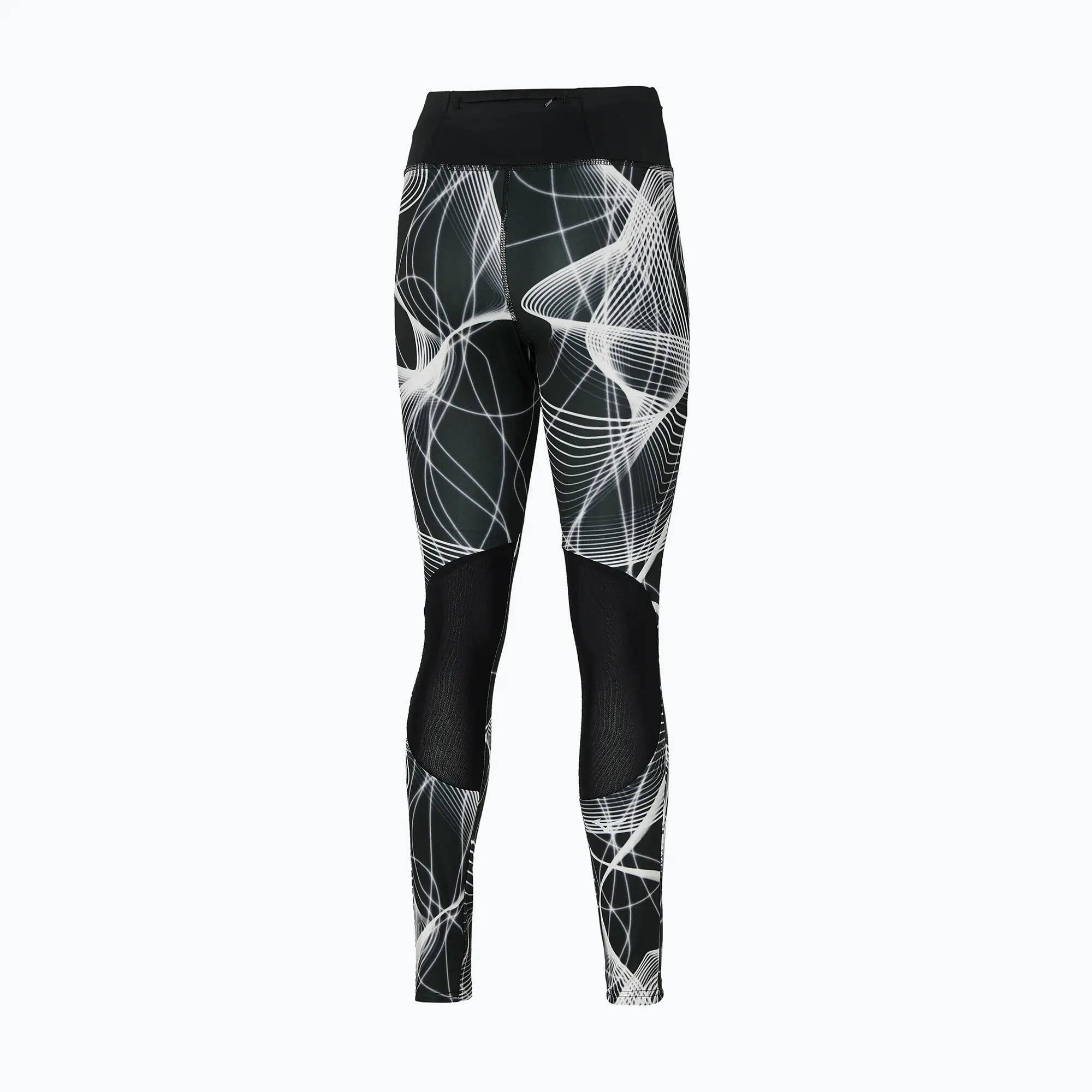 Legginsy damskie do biegania Mizuno Printed 2/3