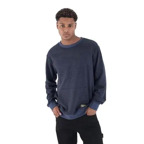 Sudadera - Sportswear - Hombre - M Dizzy Crew - gráfico, azul 2/2