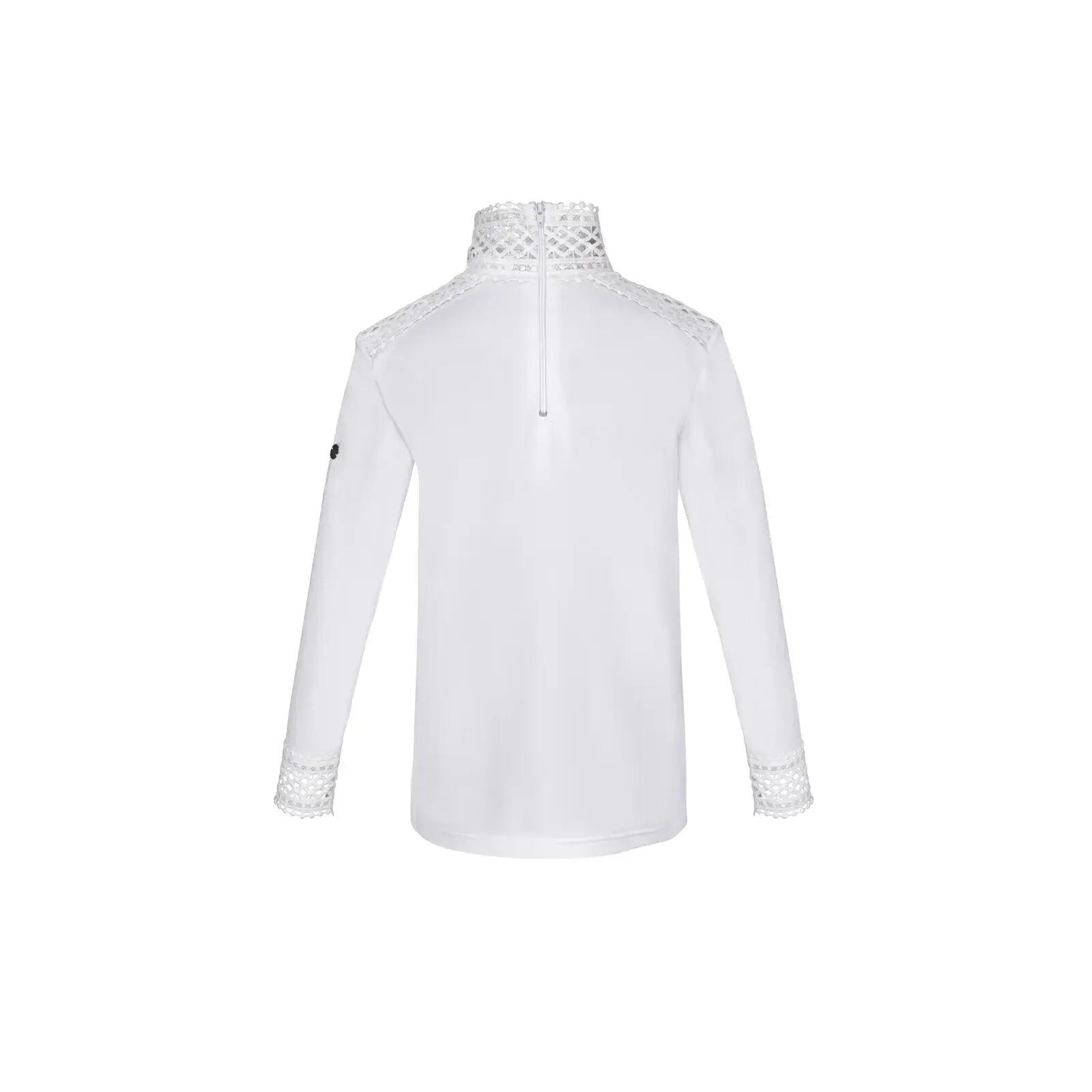 Chemise de concours technique manches longues fille Cavalliera Ariosa 2/2