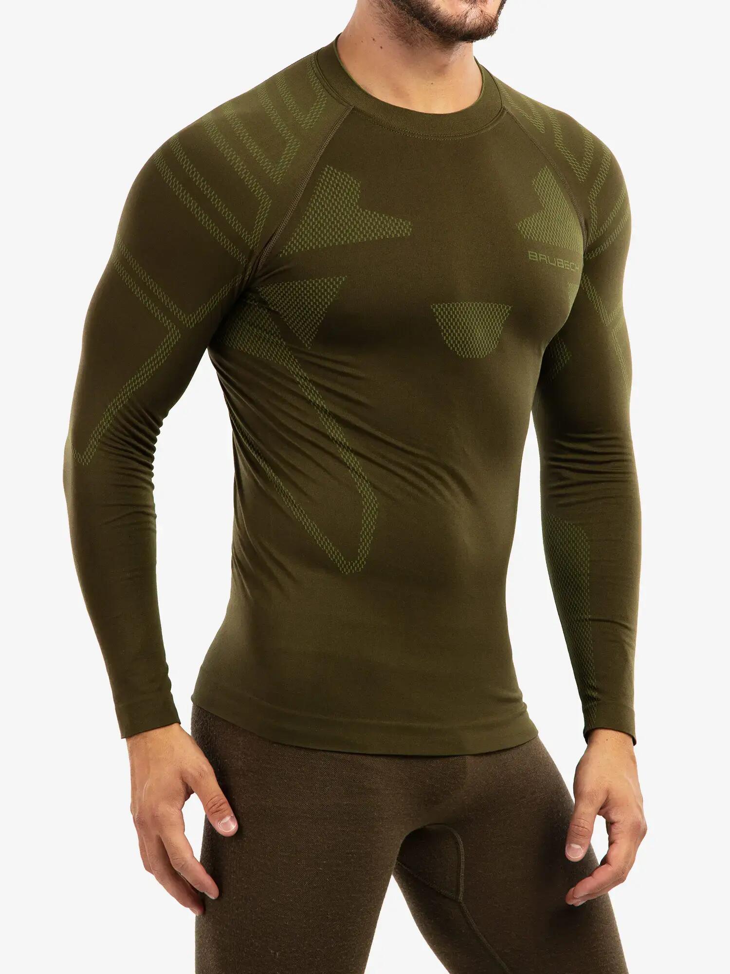 Maglia termica uomo per bosco e caccia RANGER PROTECT 6/7