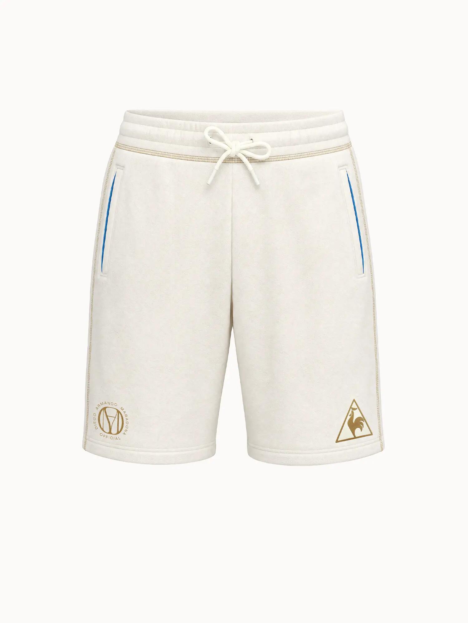 Short loose Le Coq Sportif x Maradona en molleton LCS CUP 2/6