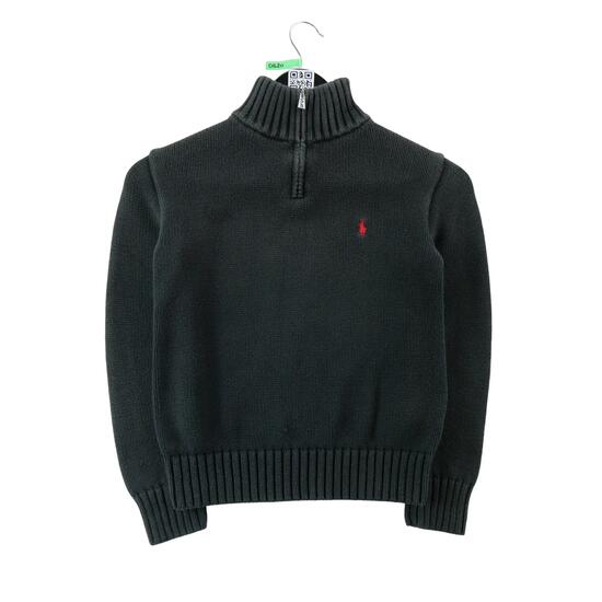 Seconde vie - Pull Enfant Col camionneur Gris - Très bon état
