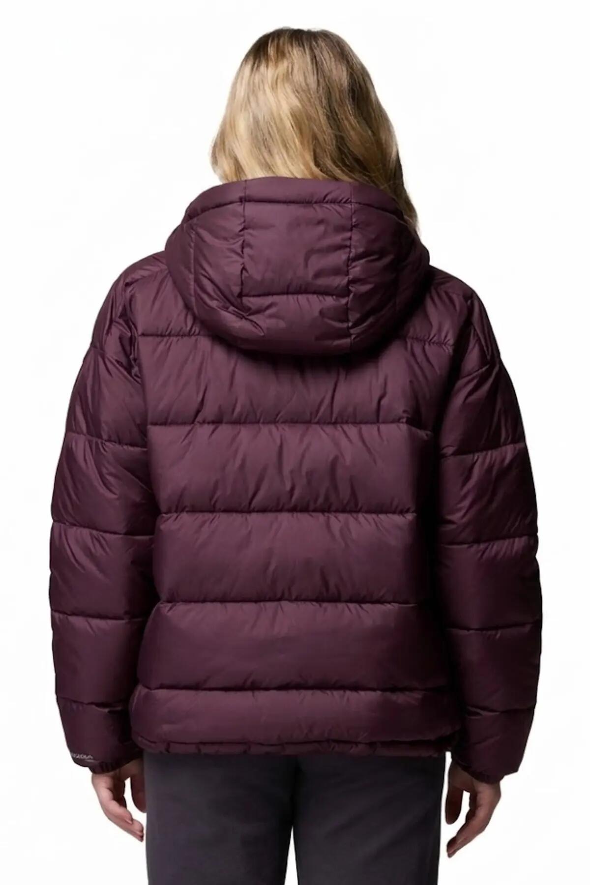 Giacca Columbia Modello Pike Lake  Iii Hooded Jacket Colore Bordeaux 5/5