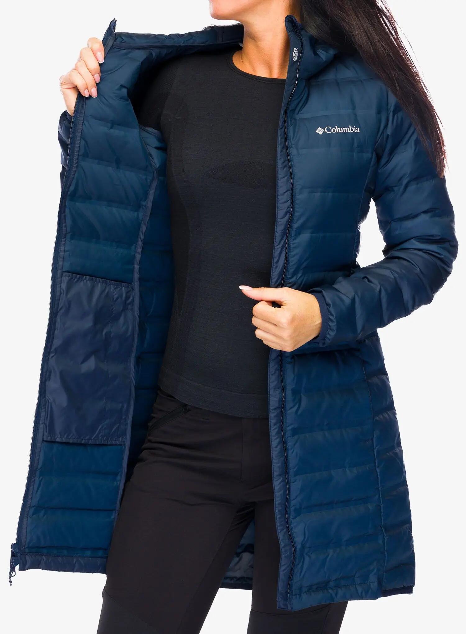 Płaszcz puchowy damski Columbia Lake 22  II Down Long Hooded Jacket 6/7