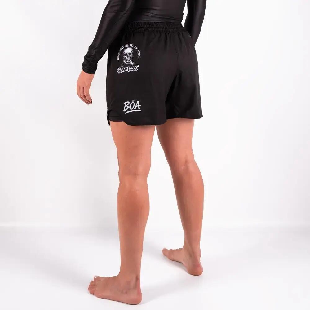 Short MMA femme Boa Fightwear No-Gi Roll Rules 3/6