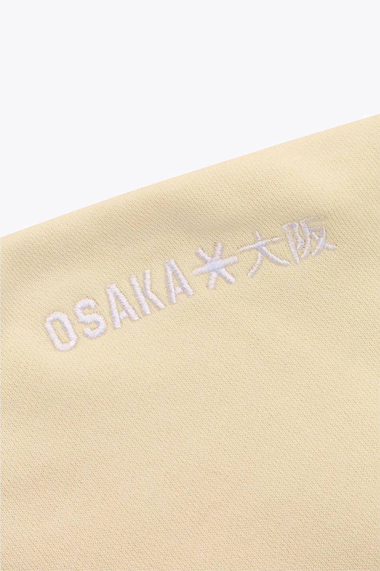 Osaka dames cropped hoodie met volledige ritssluiting | Washi 5/6