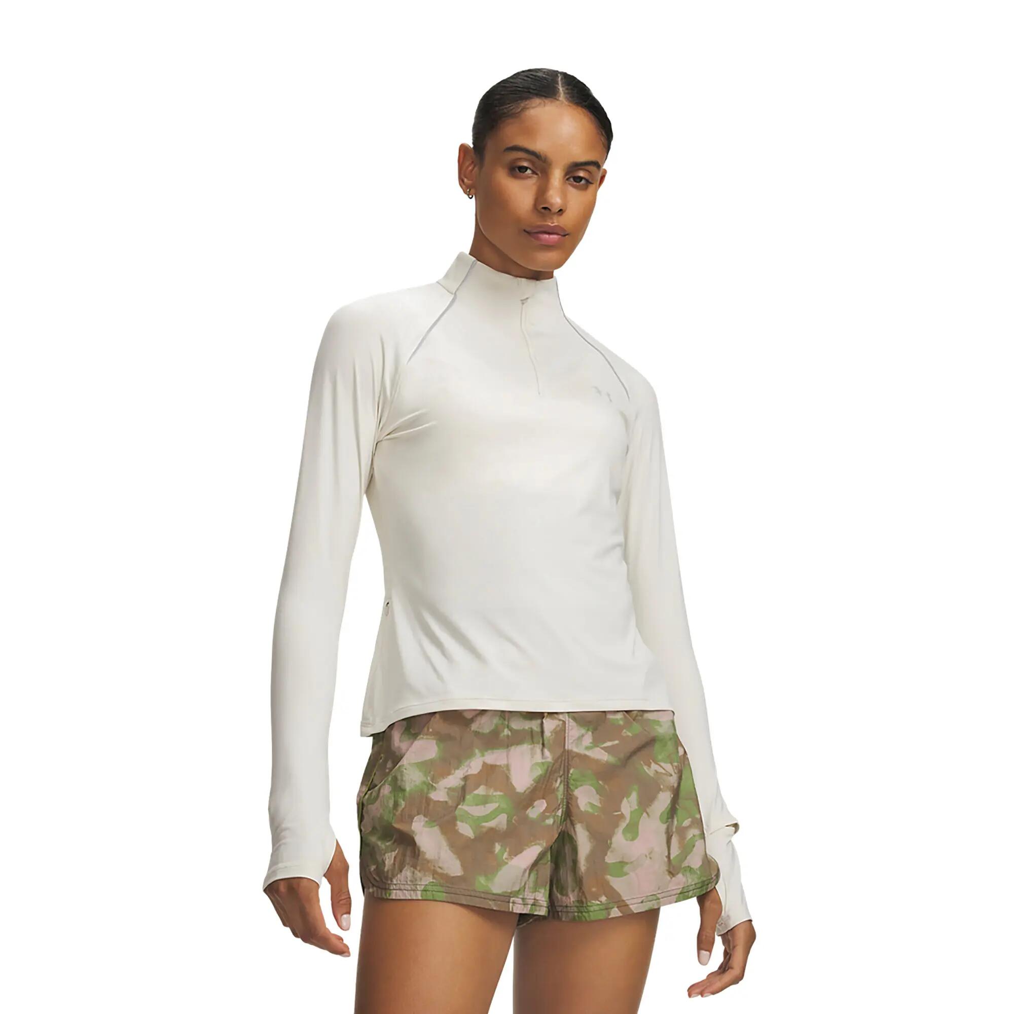 Sweat-shirt de course pour femme Under Armour Velociti Half Zip 4/4
