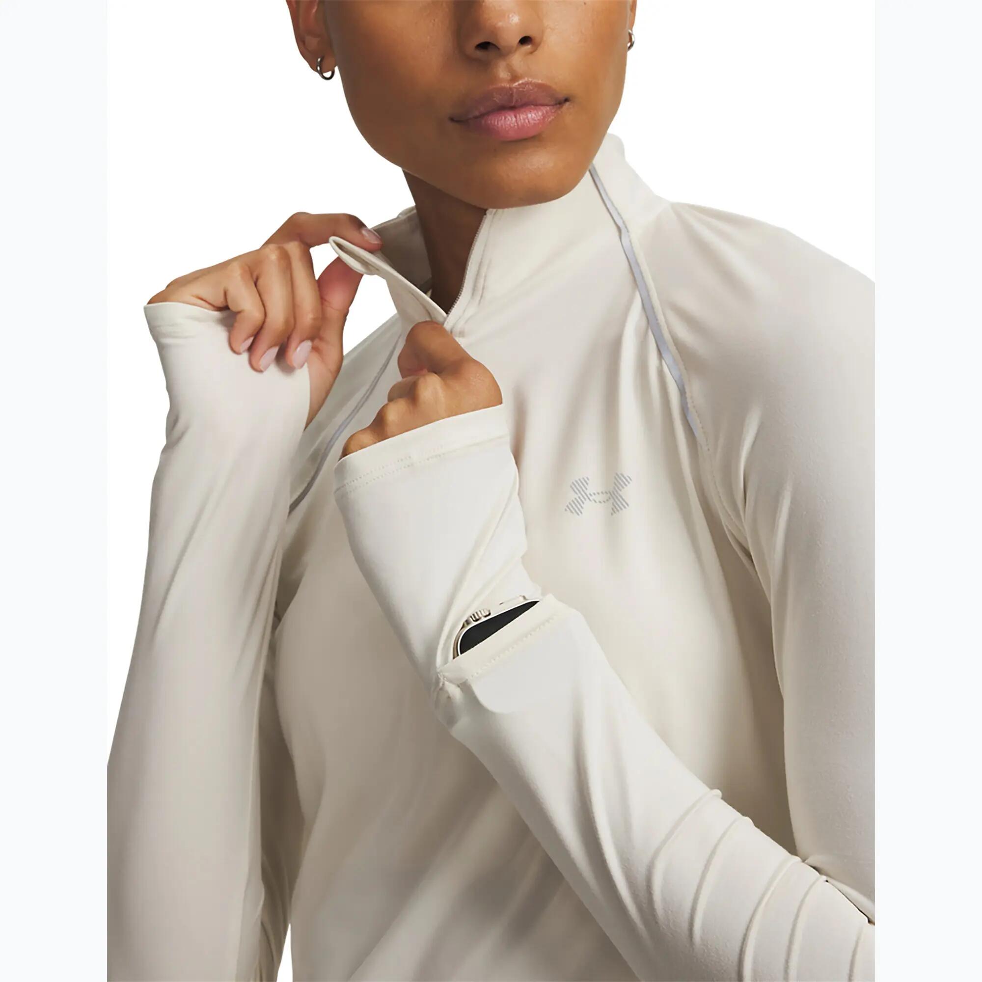 Sweat-shirt de course pour femme Under Armour Velociti Half Zip 3/4