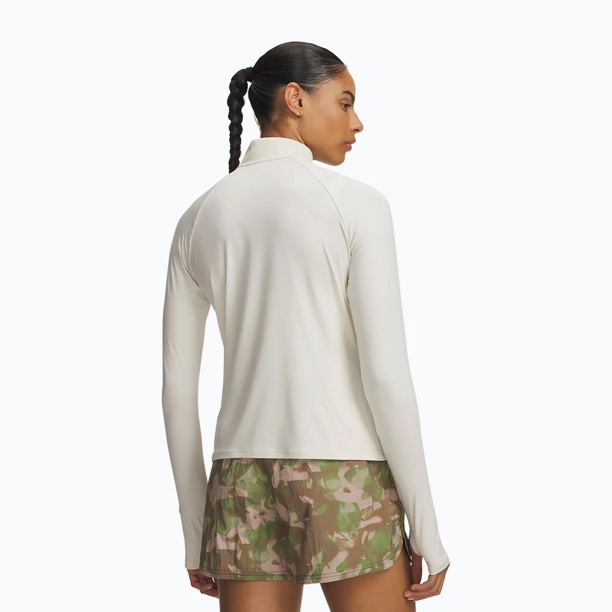 Sweat-shirt de course pour femme Under Armour Velociti Half Zip 2/4