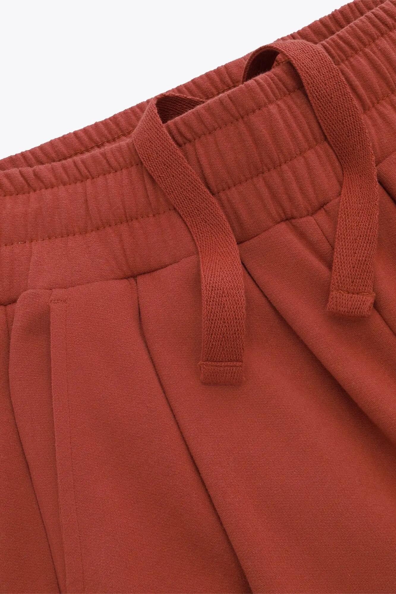Osaka Damen-Jogginghose mit weitem Bein | Brünette 4/6