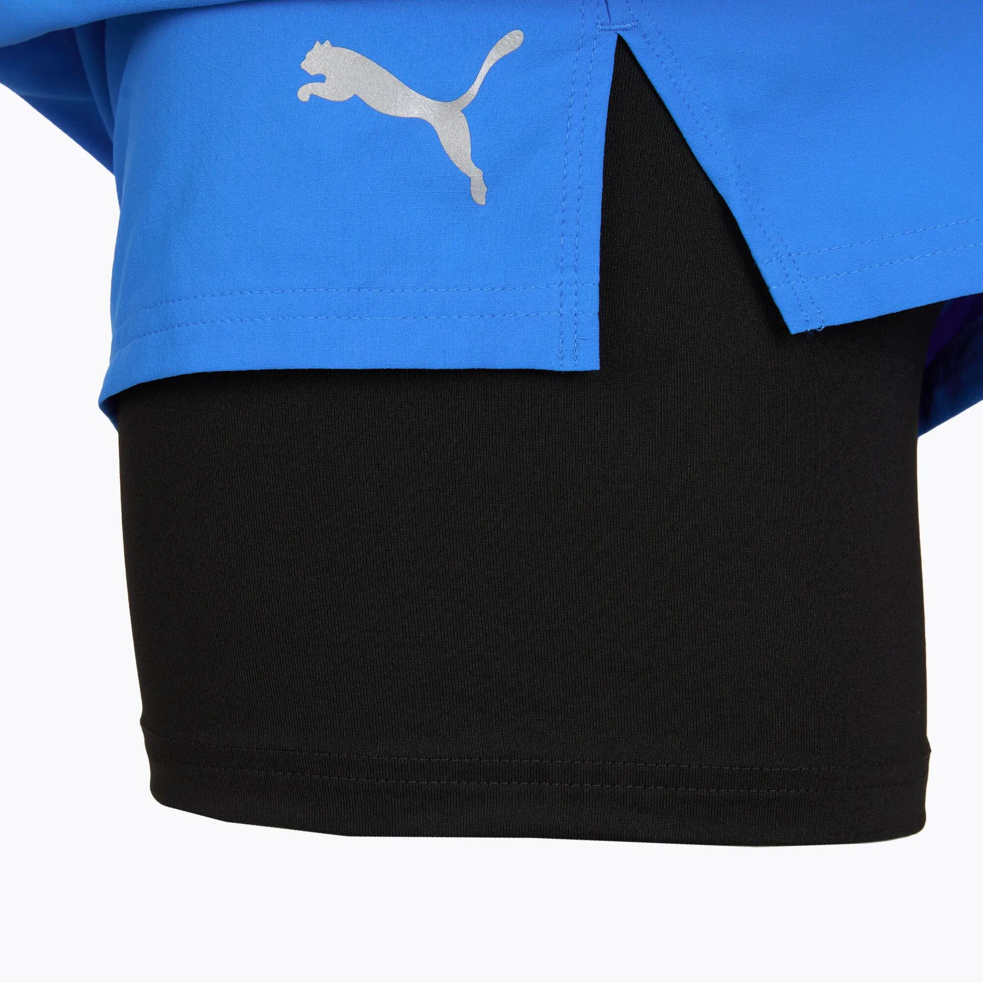 Short de course pour homme PUMA Run Ultraweave 2in1 5/6