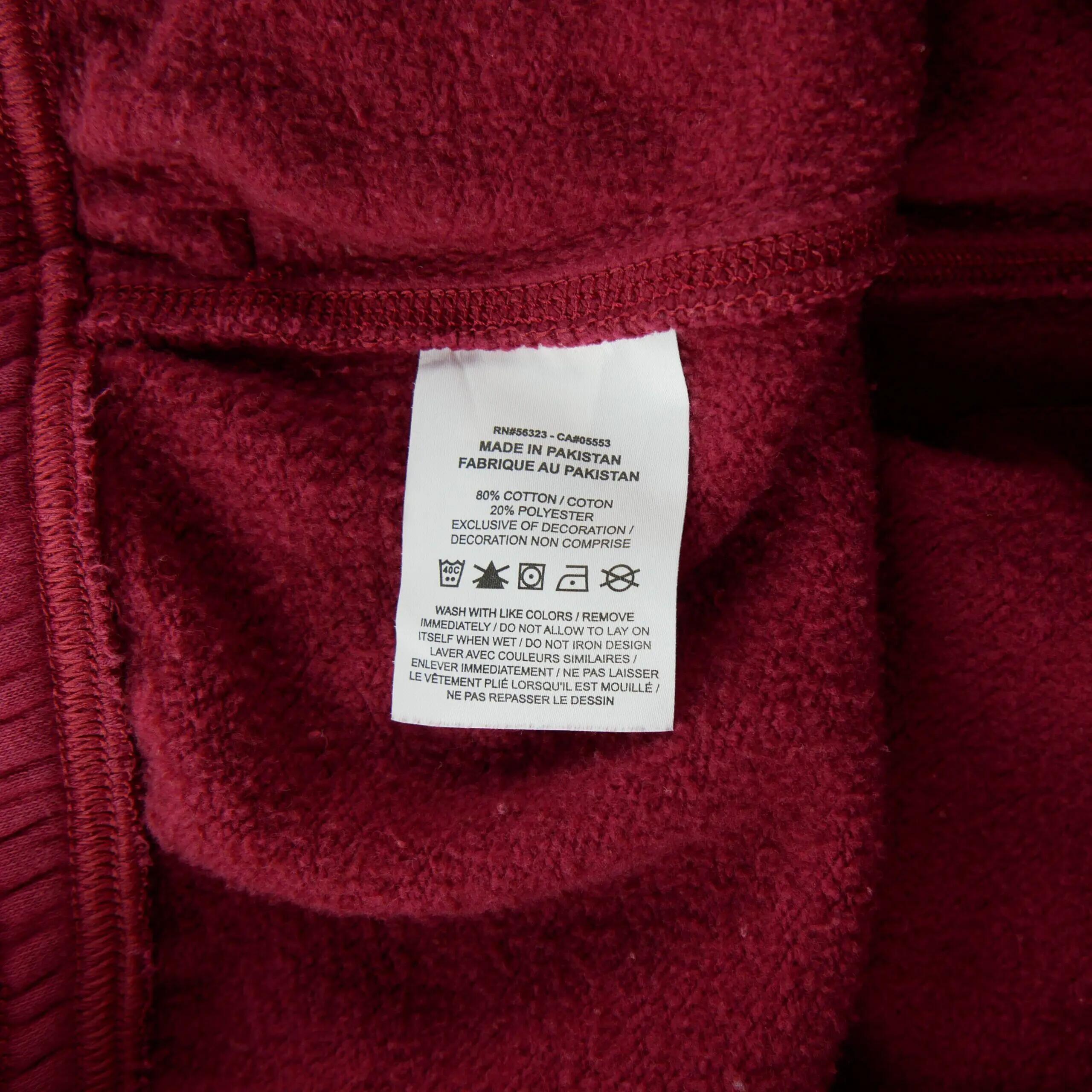 Seconde vie - Jogging Homme Jogging fuselé Bordeaux - Bon état 8/9