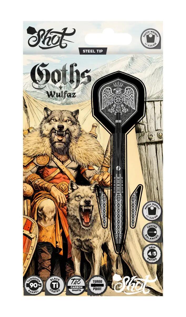 Goths Wulfaz 90% Tungsten Dartpijlen 5/6