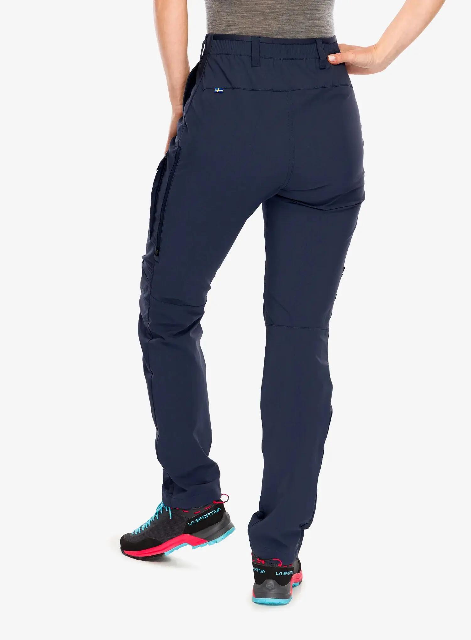 Spodnie trekkingowe damskie Fjallraven Abisko Hybrid Trail Trousers 4/7