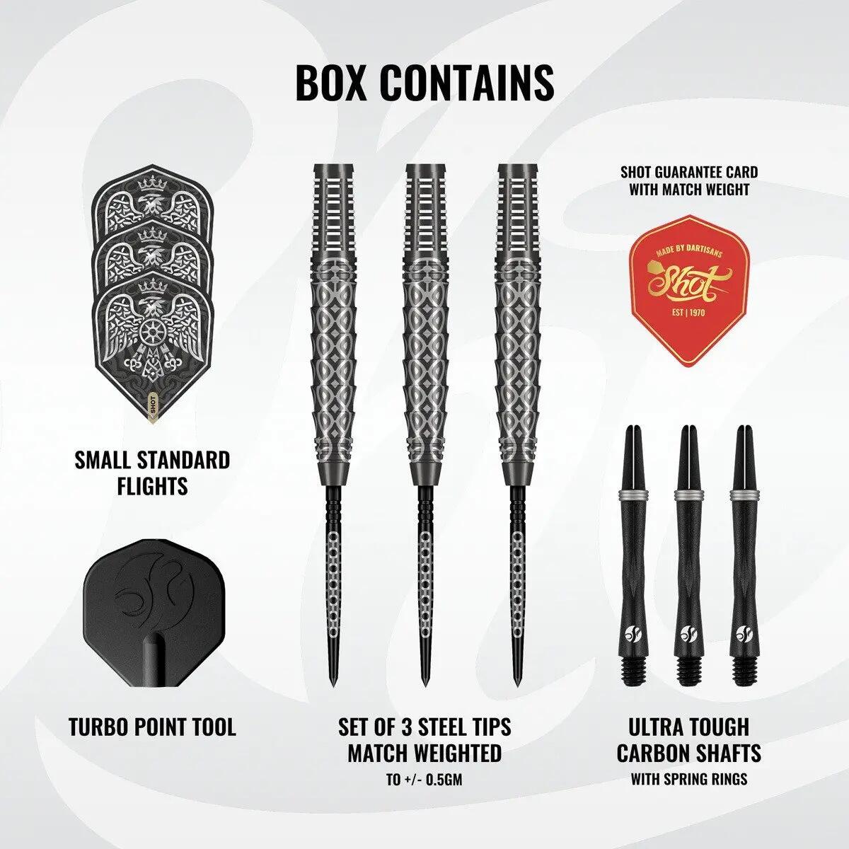Goths Wulfaz 90% Tungsten Dartpijlen 2/6