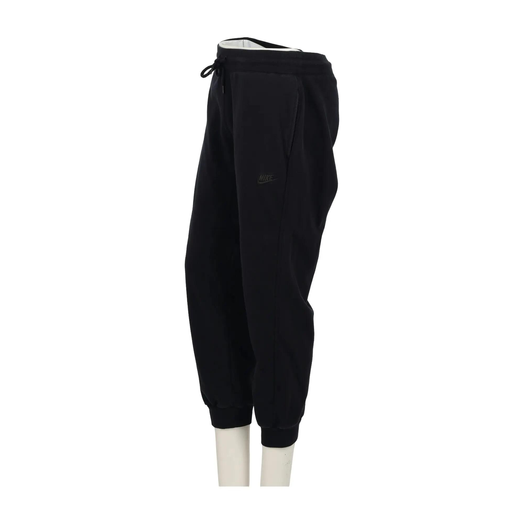 Refurbished - Damen Jogginghose Jogger aus Fleece Schwarz - Wie neu 3/13