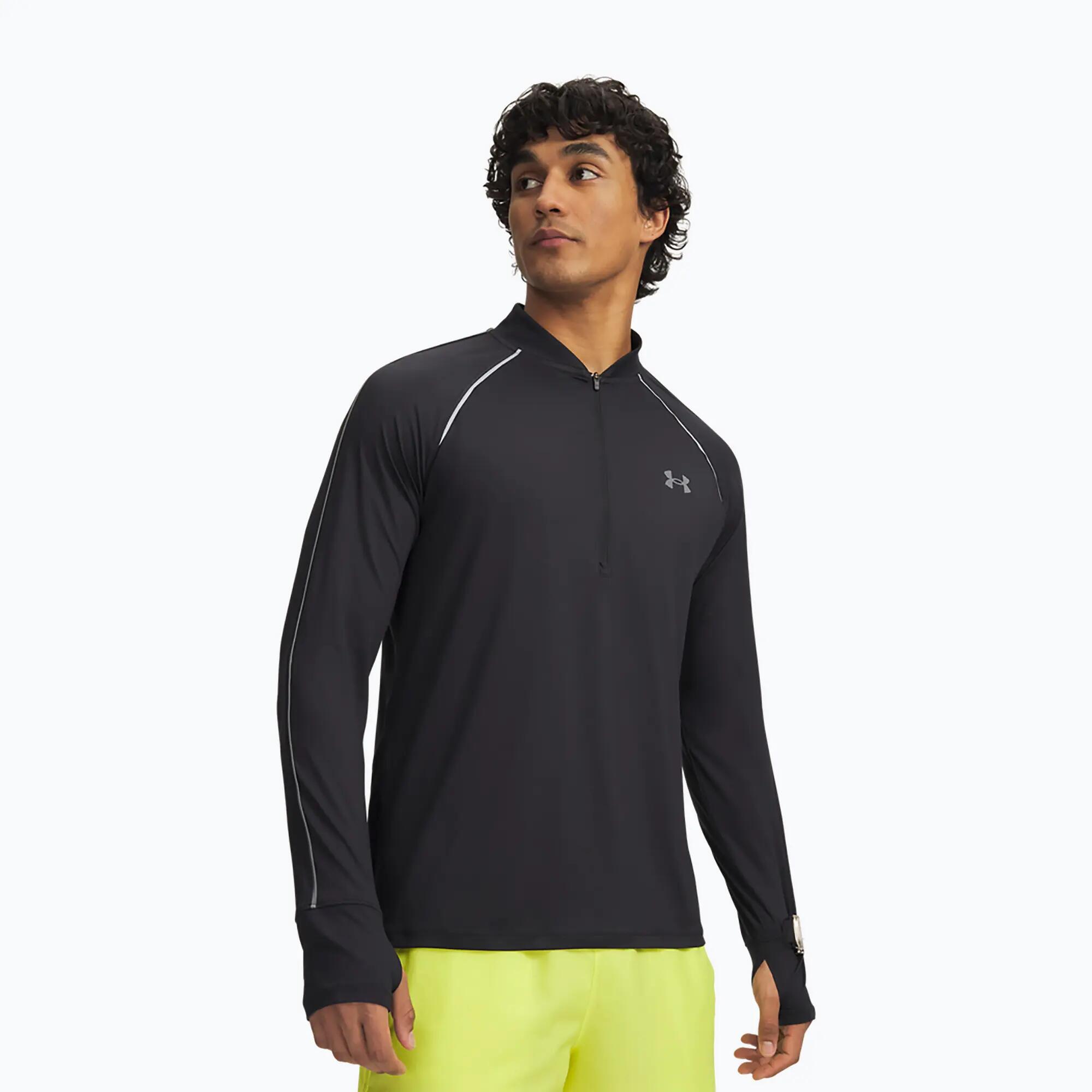 Heren hardloopshirt Under Armour Velociti Half Zip 1/4