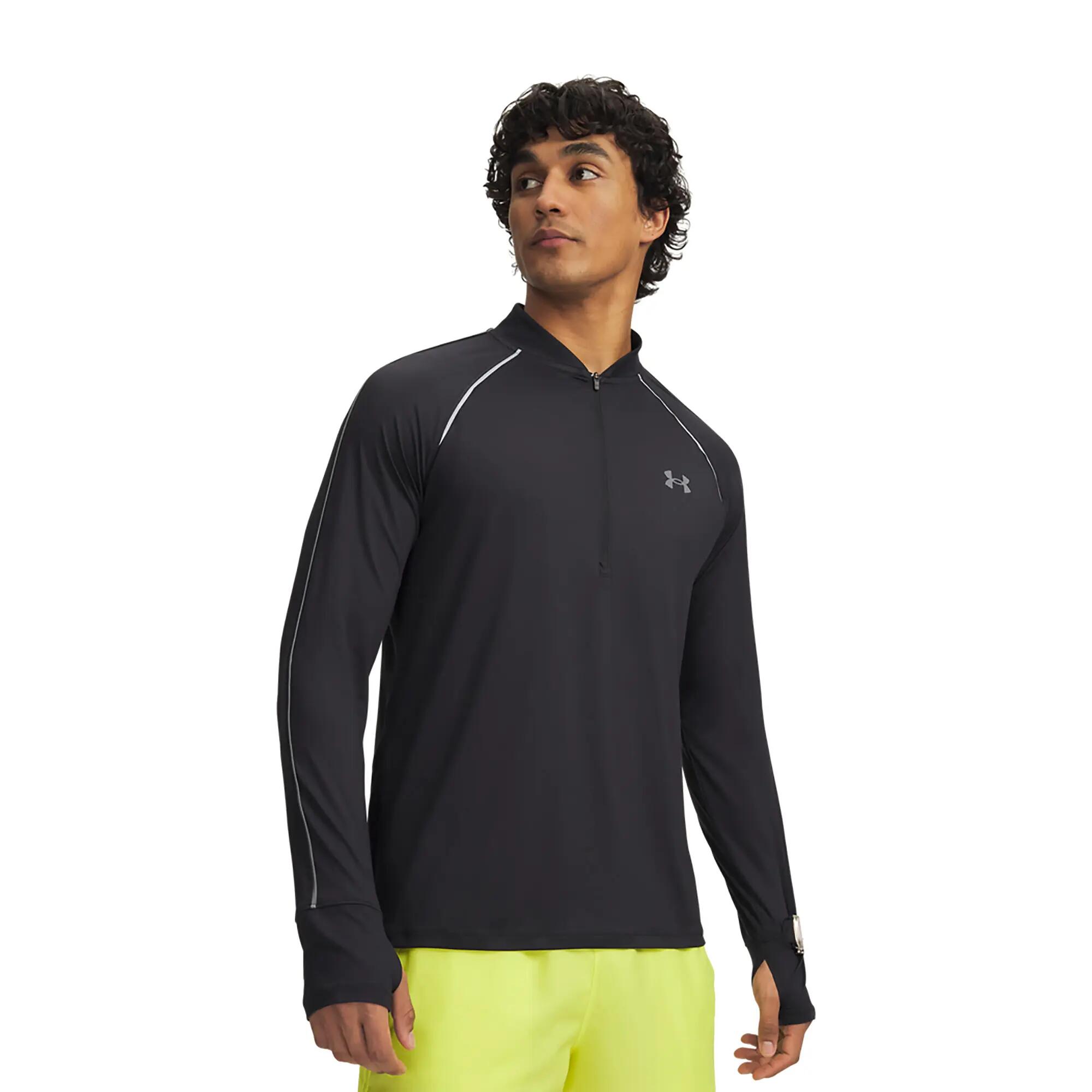 Heren hardloopshirt Under Armour Velociti Half Zip 4/4