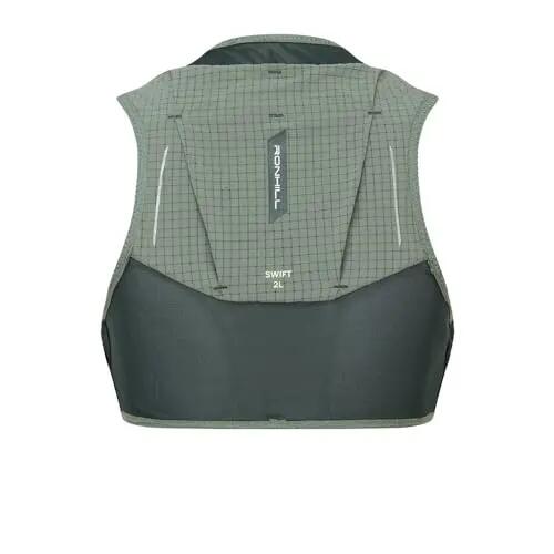 Gilet - running - unisex - léger et ergonomique - Swift - gris-vert 2/4