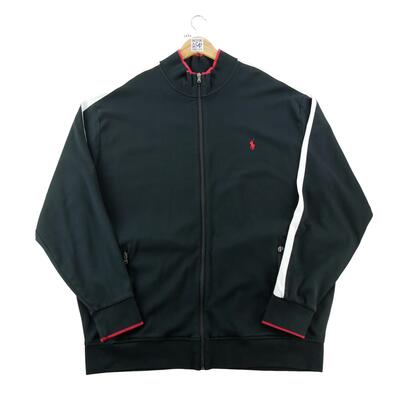 Heren track jacket jas met opstaande kraag